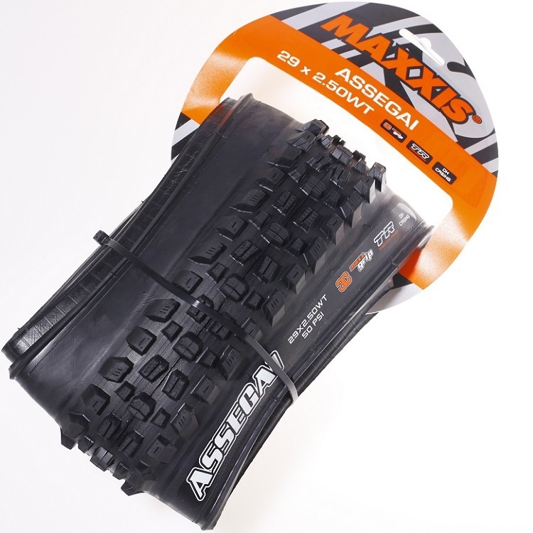 MAXXIS Assegai Folding Mountain Bike Tires, 27.5 and 29 Inch, EXO, EXO+, DD and DH Options