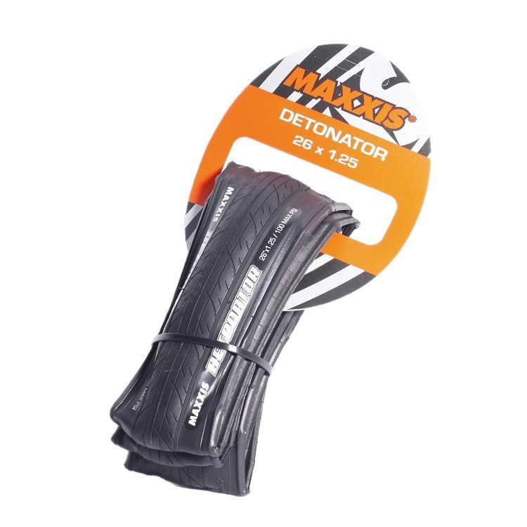MAXXIS Detonator Folding Semi-Slick Tires, 26 x 1.25, 26 x 1.5 and 27.5 x 1.5