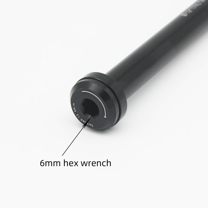 CORKI M12 x 1.0 Bicycle Thru Axle with Conical Contact Seat, 100 x 12, 142 x 12 or 148 x 12 mm, 124 / 168 / 174 mm Lengths - detail 12