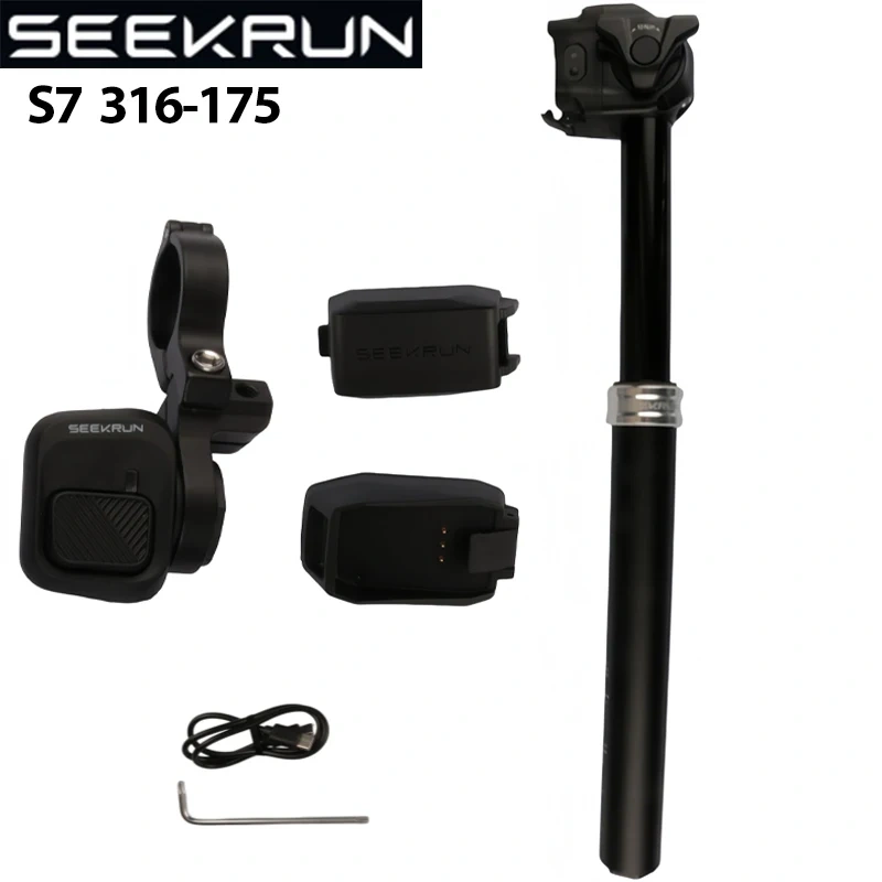 SEEKRUN Dropper S7 309-100/120/150/175 316-100/120/150/175 Lift Seat Tube Seat post IP67 protection Bike Bicycle Seatpost