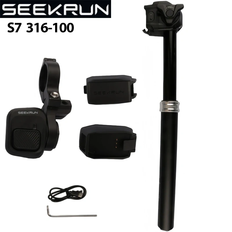 SEEKRUN Dropper S7 309-100/120/150/175 316-100/120/150/175 Lift Seat Tube Seat post IP67 protection Bike Bicycle Seatpost
