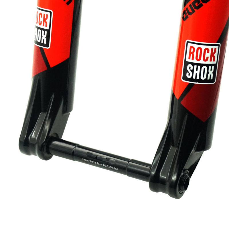 CORKI 110 x 15 mm Front Fork Thru Axle for RockShox Forks, M15 x 1.5 Thread, 158 mm Length, 6 mm Hex Socket, 39 g