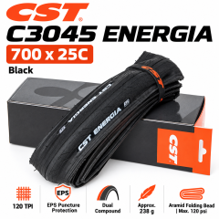 C3045 / 700 x 25C / 120 TPI / Black