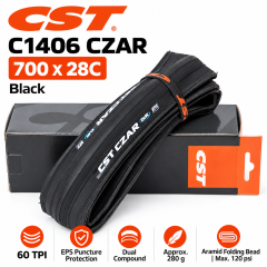 C1406 / 700 x 28C / 60 TPI / Black