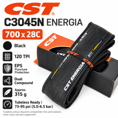 C3045N / 700 x 28C / 120 TPI / Black Tubeless Ready
