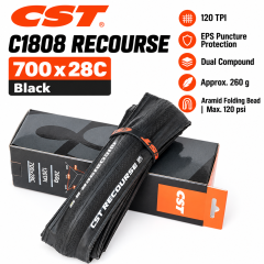C1808 / 700 x 28C / 120 TPI / Black