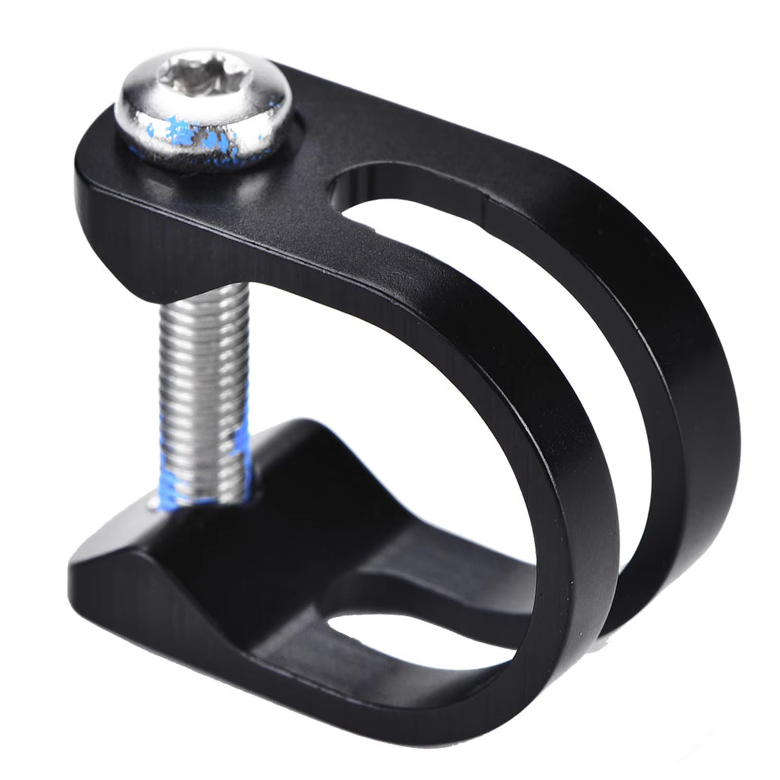 DJC Brake Lever Clamp for SRAM AVID E7 E9 X0 Guide R RS RSC CODE with 304 Stainless Steel Bolt and Thread Insert Black 6061 Aluminum