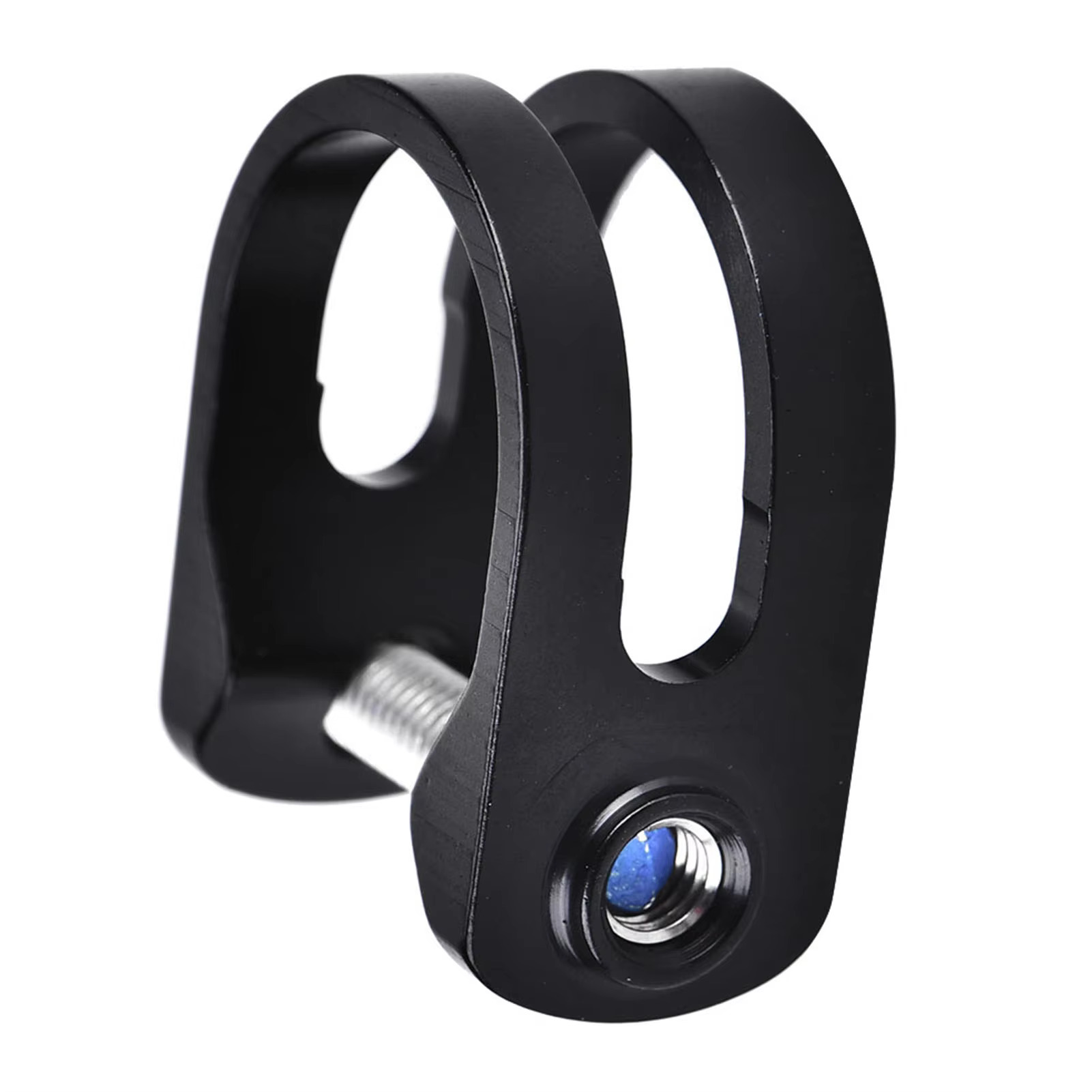 DJC Brake Lever Clamp for SRAM AVID E7 E9 X0 Guide R RS RSC CODE with 304 Stainless Steel Bolt and Thread Insert Black 6061 Aluminum