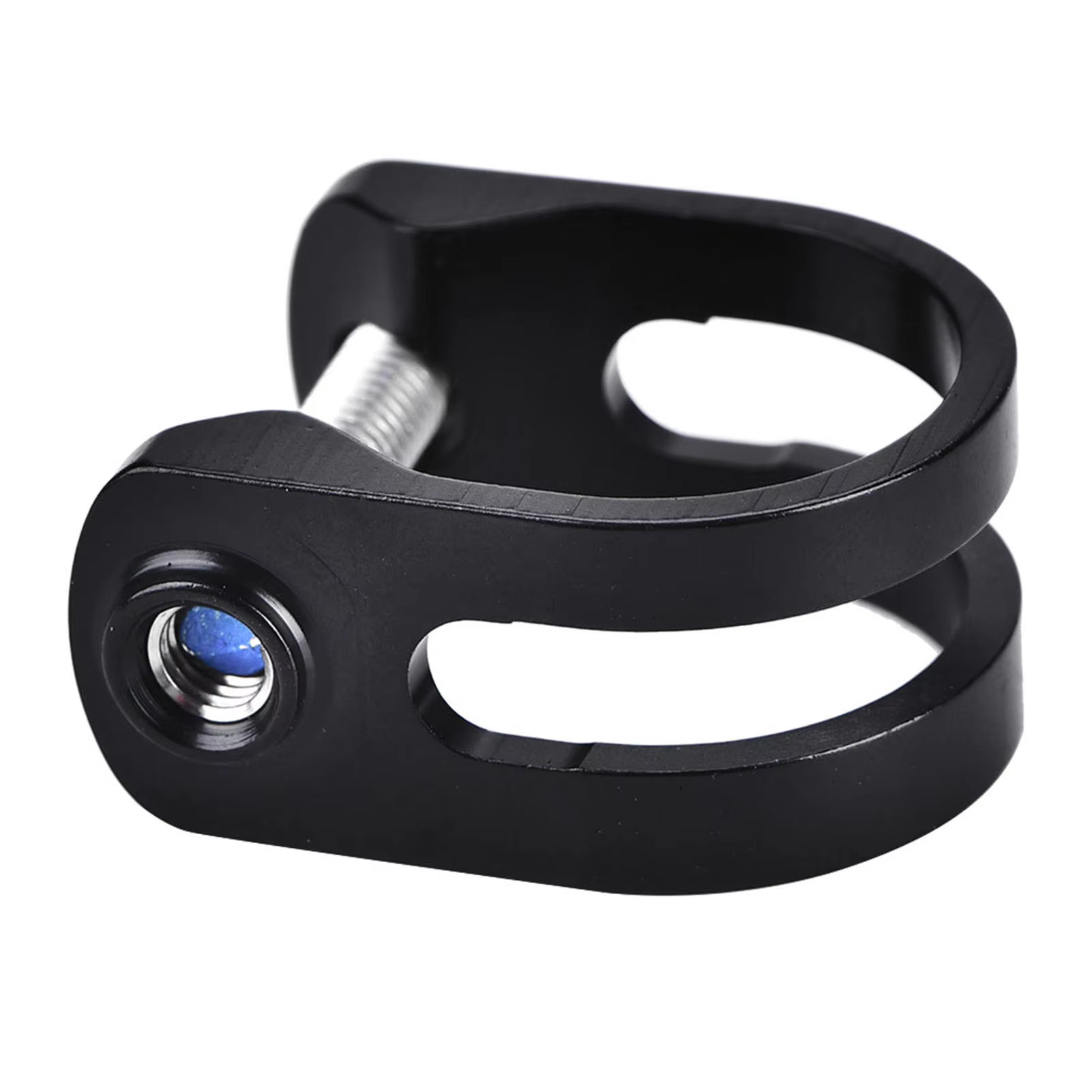 DJC Brake Lever Clamp for SRAM AVID E7 E9 X0 Guide R RS RSC CODE with 304 Stainless Steel Bolt and Thread Insert Black 6061 Aluminum