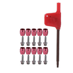 10 Sets / 10 Olives + 10 Inserts + T8 Tool