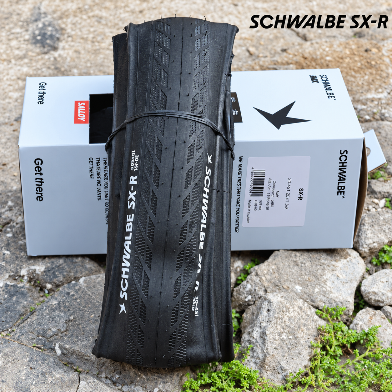 SCHWALBE SX-R 20 Inch Folding BMX Bicycle Tires, 42-406 20 x 1.6, 47-406 20 x 1.85 and 30-451 20 x 1 3/8, 67 EPI Performance Casing