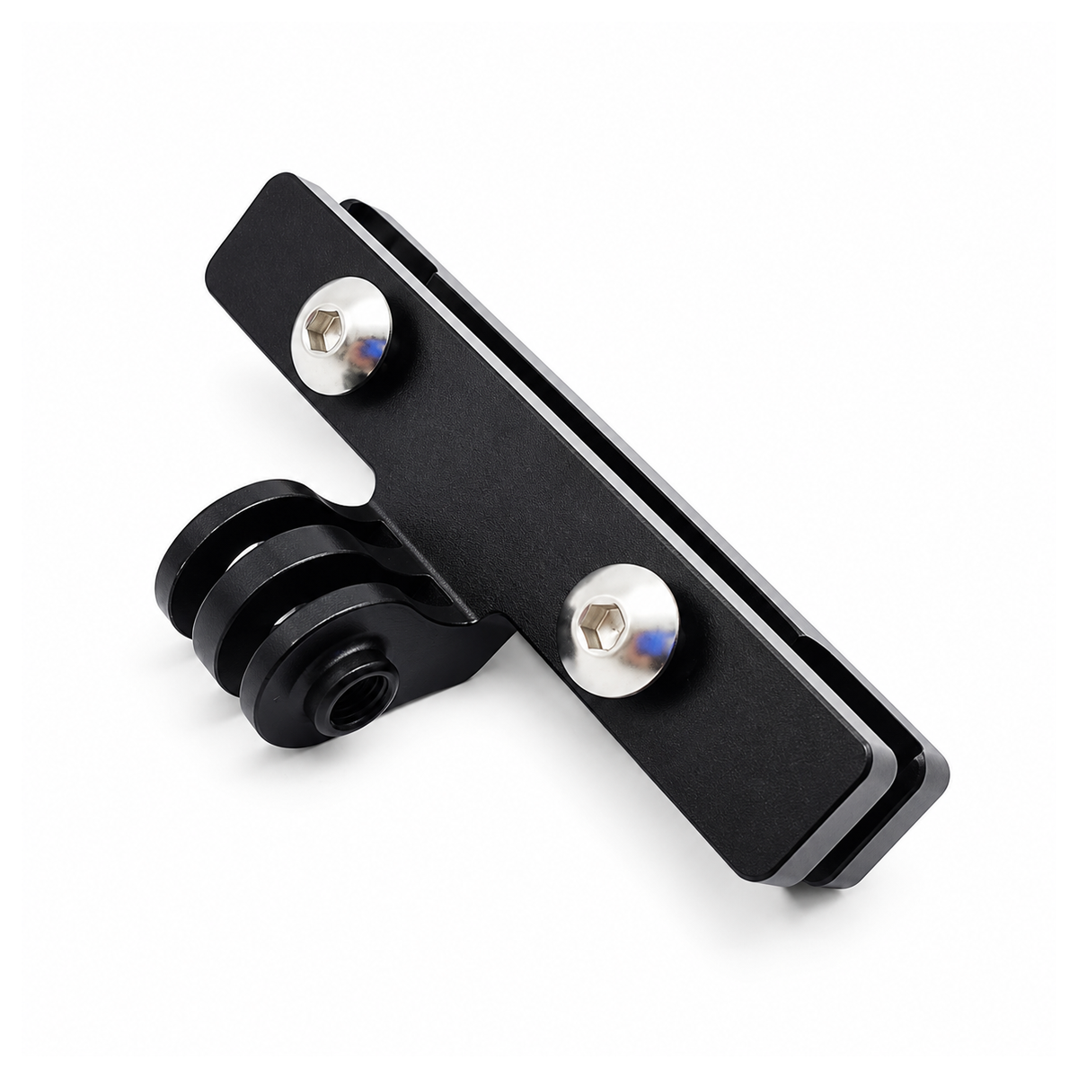 Camera Mounitng Rails 6061-T6 Aluminum Saddle Rail Camera Mount Bracket, Black CNC Anodized ...
