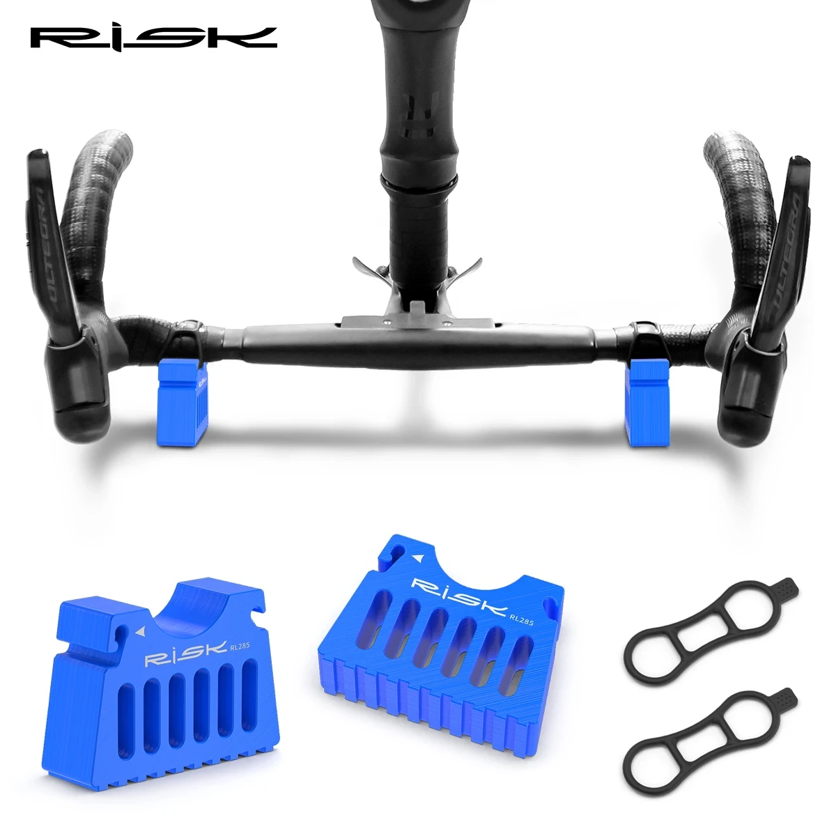 One Pair RISK Bike Inverted Repair Stand Bicycle Handlebar Jacks For Electric Bikes, Mountain Bike and Road Bike