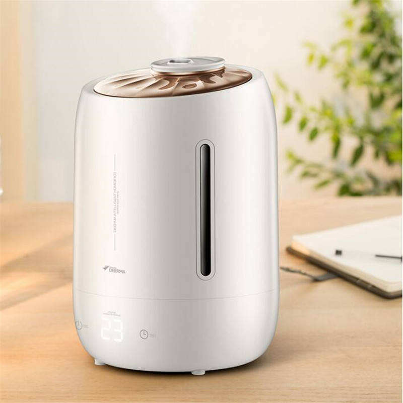 Deerma Air Humidifier DEM-F600 Touch Screen Adjustable Household Ultrasonic Diffuser 5L Air Purifying