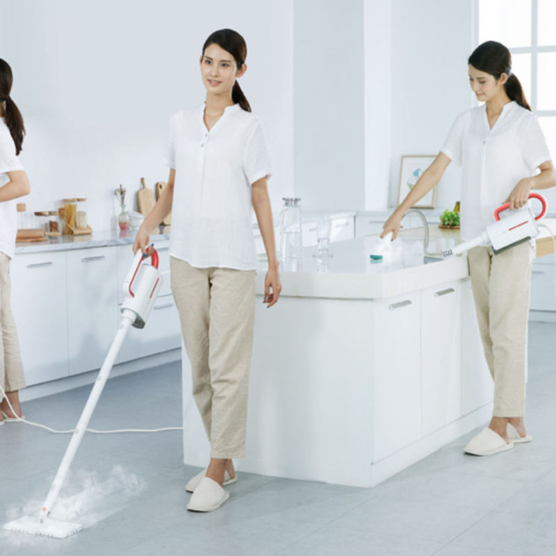 xiaomi Deerma ZQ610 5 in 1 Multifunctional Sterilization Electric Handheld Portable Steam Mop Steam Cleane