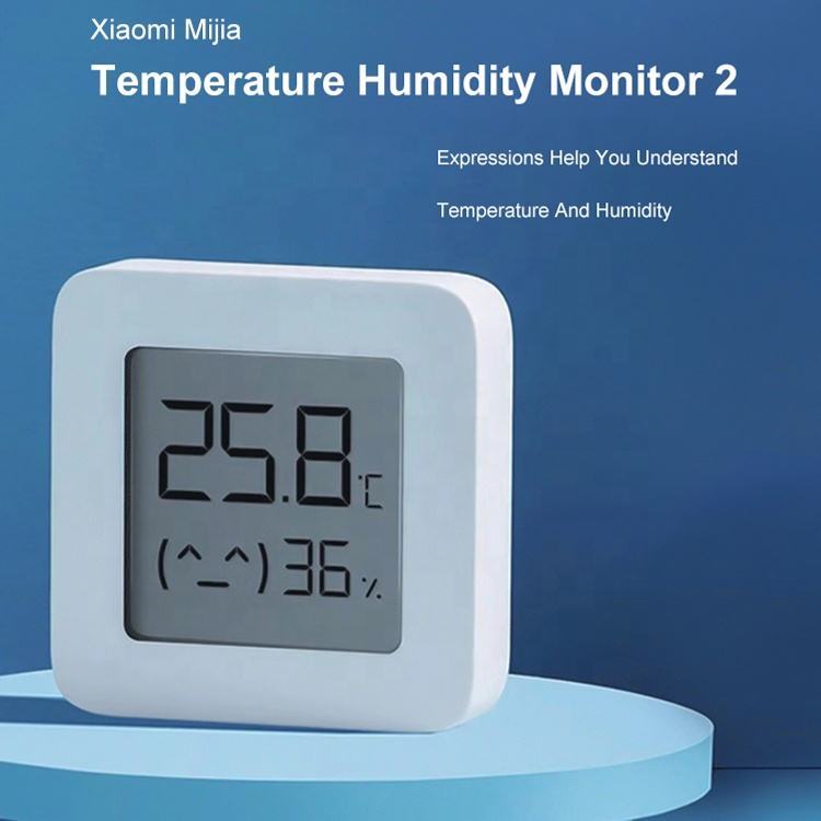 Xiaomi Display Smart Digital Mi Temperature and Humidity Monitor 2 Wireless Xiaomi Humidity Meter Temperature Sensor