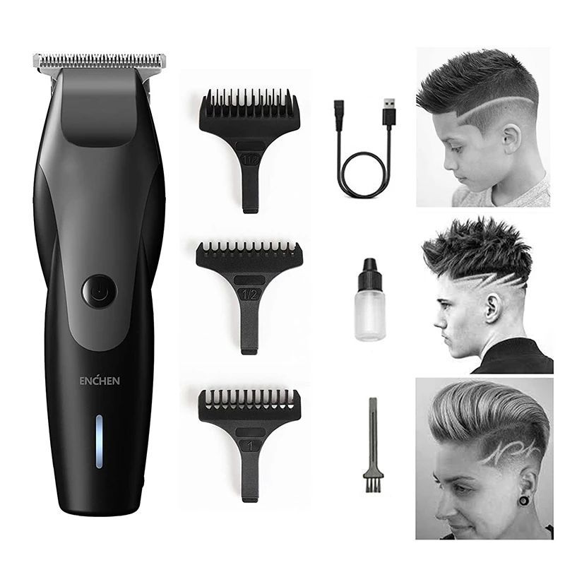 ENCHEN HummingBird Professional Hair Trimmer Men's Electric USB Rechargeable Hair Cutter Adult Razor for Men