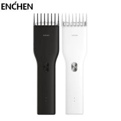 Enchen Boost Electric Hair Clippers For Men Children Ceramic Cutter Hair Cutting Machine Professional Rechargeable Two Speed