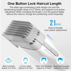 Enchen Boost Electric Hair Clippers For Men Children Ceramic Cutter Hair Cutting Machine Professional Rechargeable Two Speed