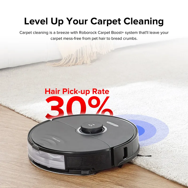 Hot Sale Xiaomi Roborock S8 Robot Vacuum Cleaner and Mop Cleaner DuoRoller Brush 6000Pa Suction ReactiveAI 2.0 Obstacle