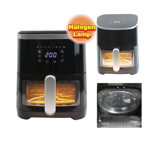 1300W 4.2L Halogen lamp heating air fryer