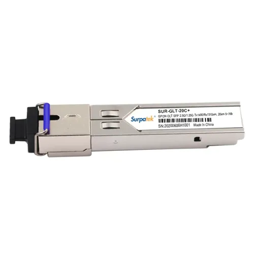 GPON OLT SFP 2.5G/1.25G Tx1490/Rx1310nm C+ 20km 5~7db