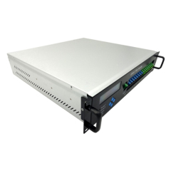 EDFA 8*23 dBm With WDM High Power Fiber Optical Amplifier