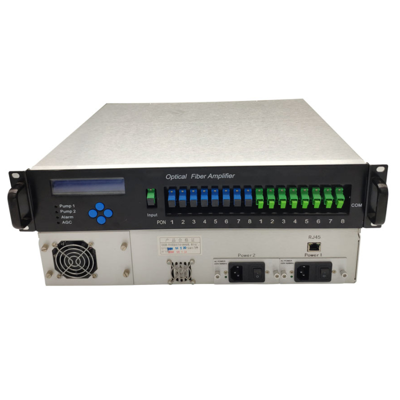 EDFA 32*20 dBm With WDM High Power Fiber Optical Amplifier