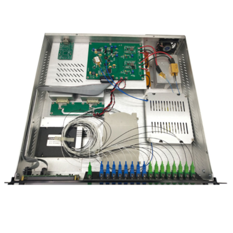 EDFA 32*22 dBm With WDM High Power Fiber Optical Amplifier