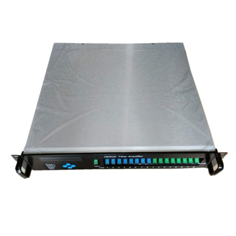 EDFA 32*22 dBm With WDM High Power Fiber Optical Amplifier