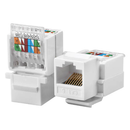 CAT6 Network module Tool-free cat5e RJ45 panel faceplate module China Manufacturing Plant Price