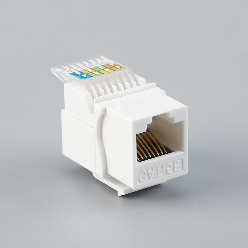 CAT5E Network module Tool-free cat5e RJ45 panel faceplate module China Manufacturing Plant Price