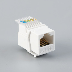 CAT5E Network module Tool-free cat5e RJ45 panel faceplate module China Manufacturing Plant Price