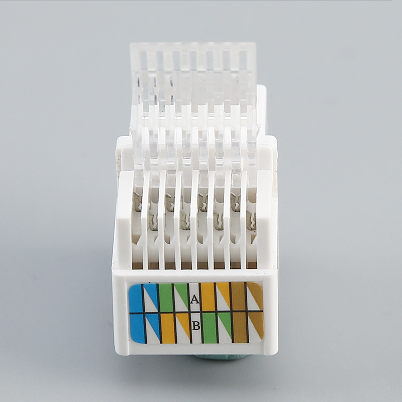 CAT5E Network module Tool-free cat5e RJ45 panel faceplate module China Manufacturing Plant Price