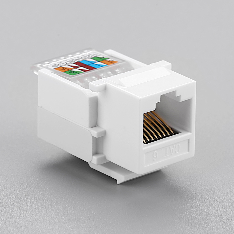 CAT6 Network module Tool-free cat5e RJ45 panel faceplate module China Manufacturing Plant Price
