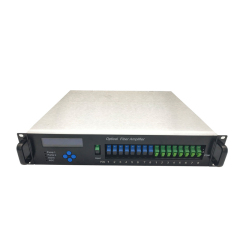 EDFA 8*21 dBm With WDM High Power Fiber Optical Amplifier