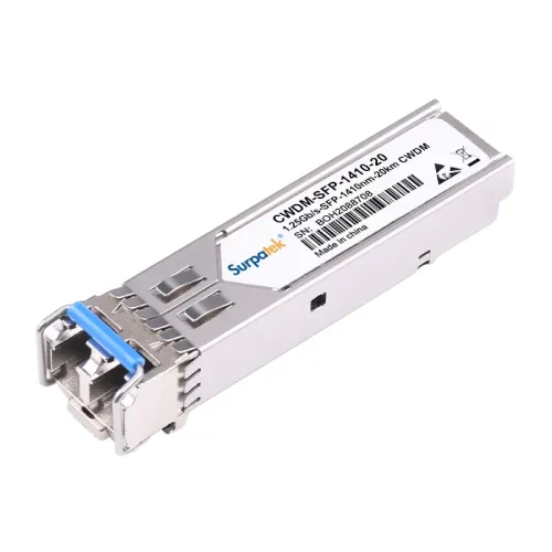 Cisco CWDM-SFP-1410-20 Compatible 1000BASE-CWDM SFP 1410nm 20km DOM LC SMF Transceiver Module