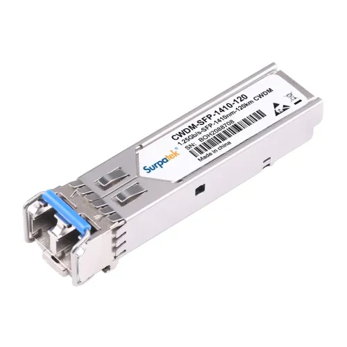 Cisco CWDM-SFP-1410-120 Compatible 1000BASE-CWDM SFP 1410nm 120km DOM LC SMF Transceiver Module