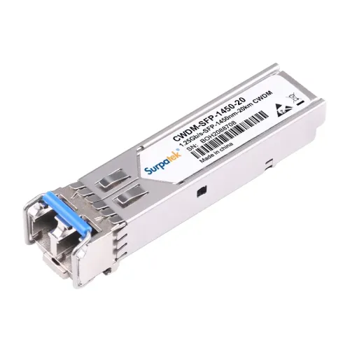 Cisco CWDM-SFP-1450-20 Compatible 1000BASE-CWDM SFP 1450nm 20km DOM LC SMF Transceiver Module