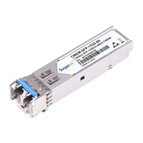 Cisco CWDM-SFP-1530-80 Compatible 1000BASE-CWDM SFP 1530nm 80km DOM LC SMF Transceiver Module