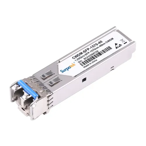 Cisco CWDM-SFP-1570-40 Compatible 1000BASE-CWDM SFP 1570nm 40km DOM LC SMF Transceiver Module