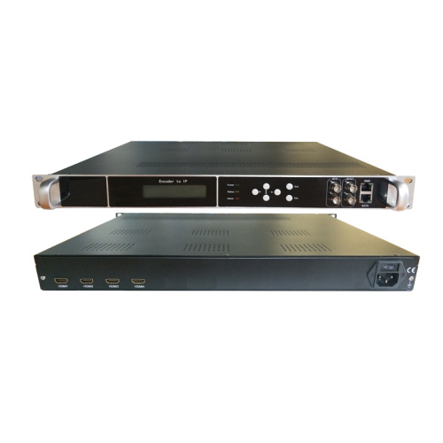 4 Channels HDMI input to IP/ASI output HD Series Encoding Modulator