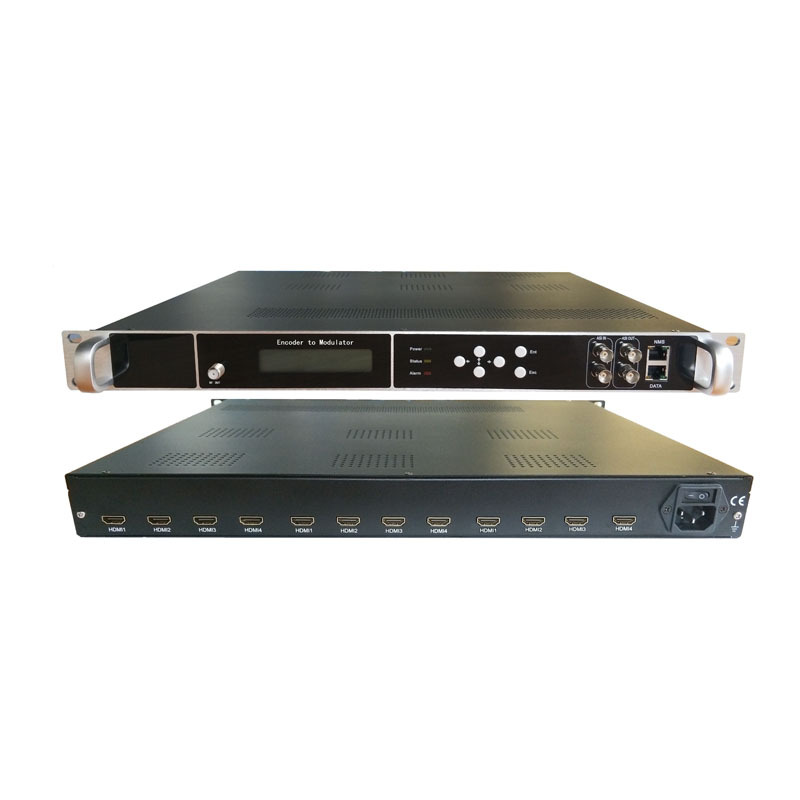 HDMI RF Modulator 12 Channels HDMI input to IP/RF/ASI output Encoding to Modulator