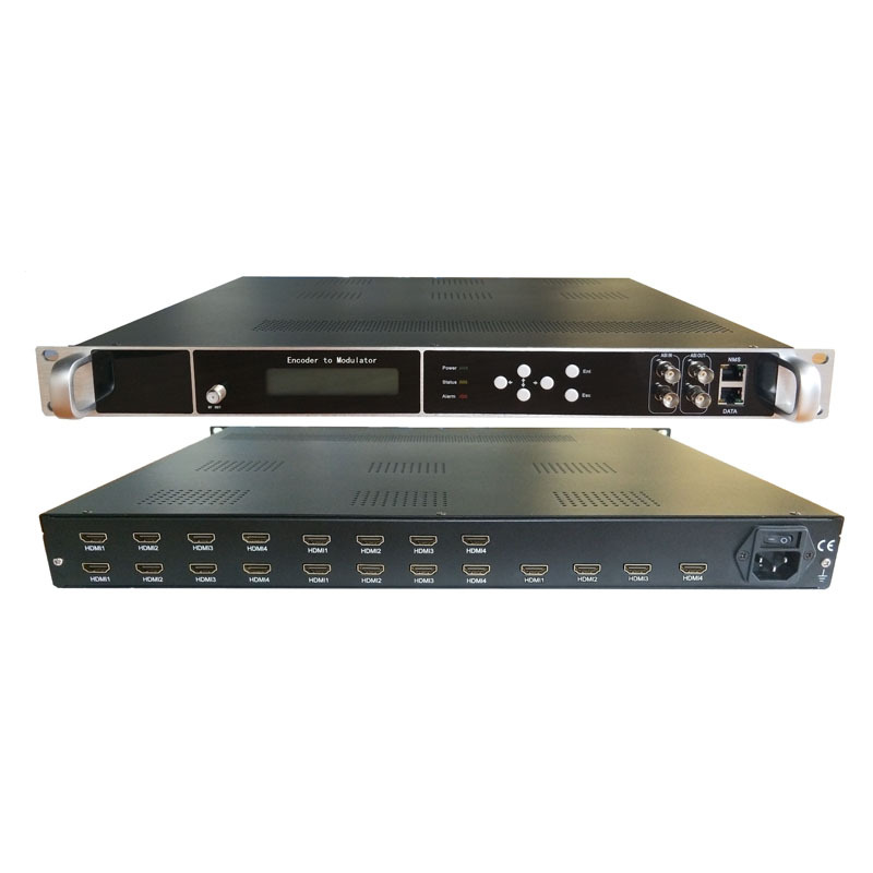 HDMI RF Modulator 20 Channels HDMI input to IP/RF/ASI output Encoding to Modulator
