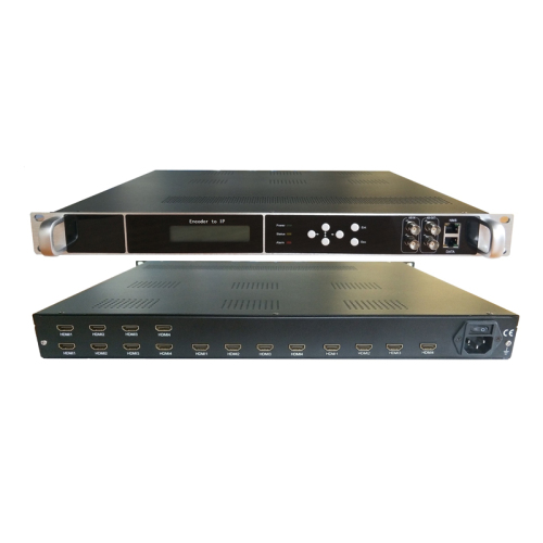 16 Channels HDMI input to IP/ASI output HD Series Encoding Modulator