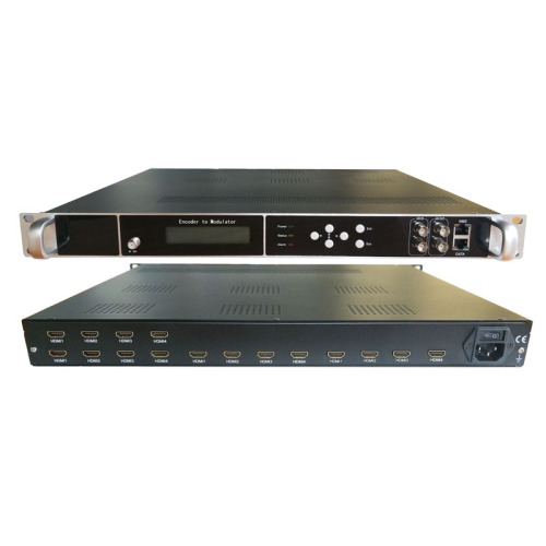 HDMI RF Modulator 16 Channels HDMI input to IP/RF/ASI output Encoding to Modulator