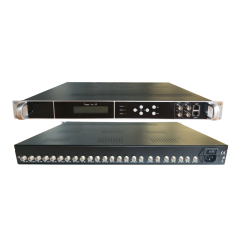 RF Modulator Tuner to IP 12 Channels DVBC/DTMB/ISDB optional input to IP/ASI output Modulator