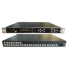 RF Modulator Tuner to RF/ASI 16 Channels DVBC/DTMB/ISDB optional input to RF/ASI output Modulator