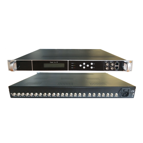 IP Modulator Tuner DVBT/T2 to IP/ASI 12 Channels DVBT/T2 input to IP/ASI output Modulator