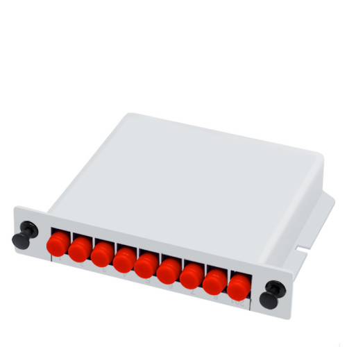 PLC Splitter FC/UPC 1*8 Installed Optic Splitter Cassette Type